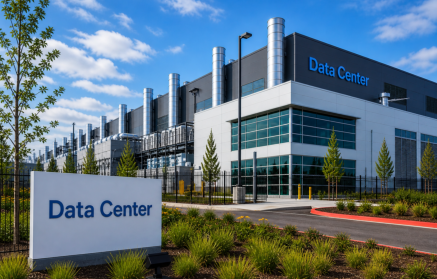 data center being built with work opportuities